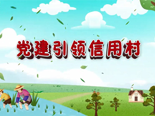 党建引领信用村建设宣传
